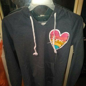 NWOT Mossimo Love Hoodie SZ XL
